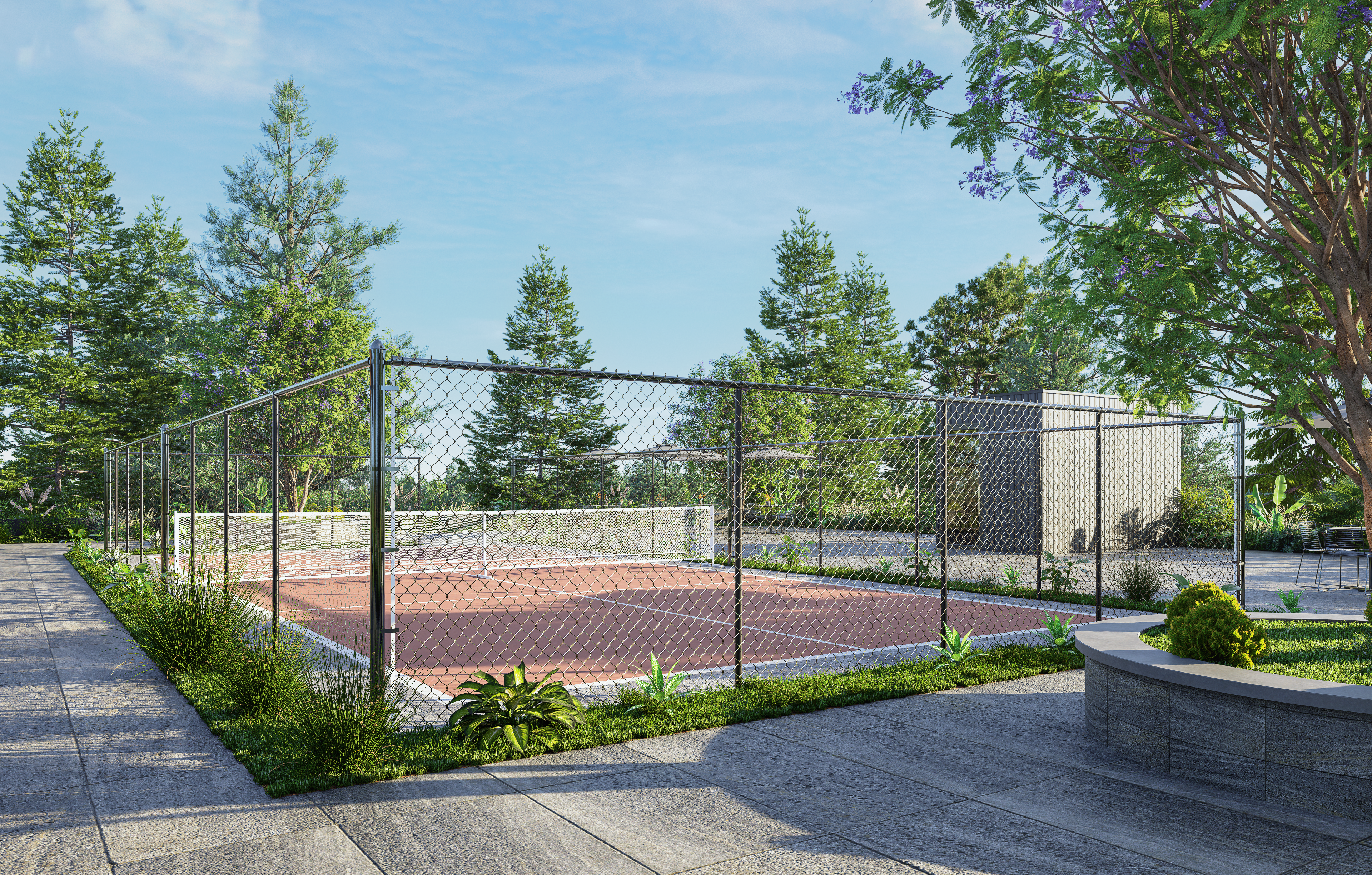 Additional Boxhaus exterior perspective completing the grid